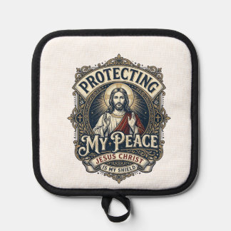 Jesus Boundaries Self Respect Shirt Faith Based De Pot Holder