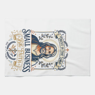 Jesus Boutique Small Business Owner Shirt Christia Tea Towel