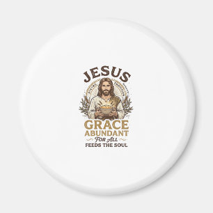 Jesus Bowling Vintage Shirt Christian Graphic_1 Magnet