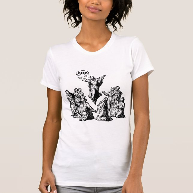 Jesus BRB lol shirt (Front)