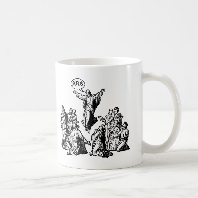 Jesus BRB lol shirt Coffee Mug (Right)