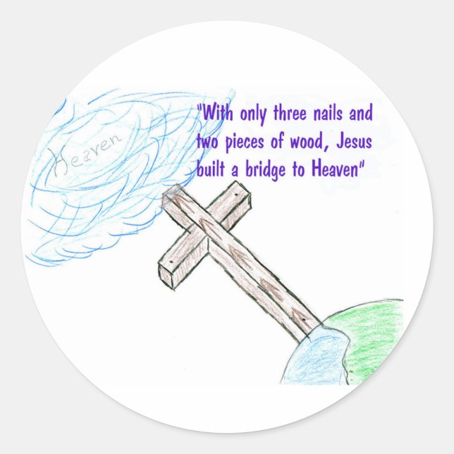 Jesus bridge stickers (Front)