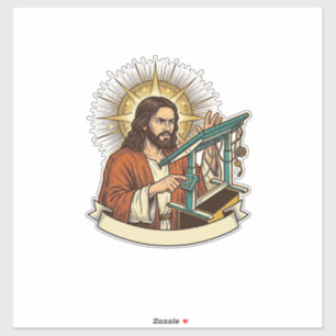 Jesus Broken Standing Desk Stuck Halfway Office Hu