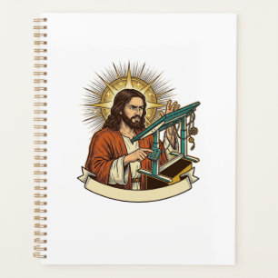 Jesus Broken Standing Desk Stuck Halfway Office Hu Planner