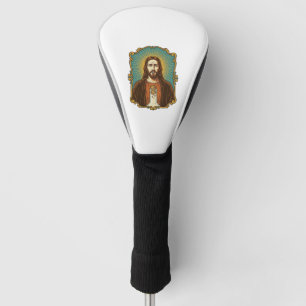 Jesus Broken Wine Cork Stuck Bottle Sommelier Part Golf Head Cover