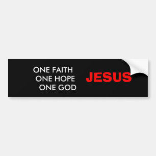 JESUS Bumper Sticker