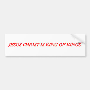 jesus bumper sticker