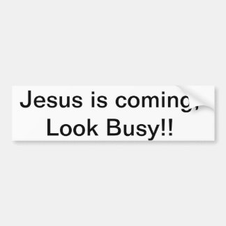 JESUS BUMPER STICKER