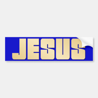 Jesus Bumper Sticker
