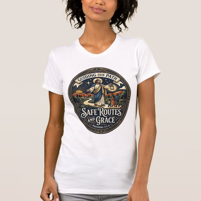 Jesus Bus Driver Transit Worker Shirt Faith Based  (Front)