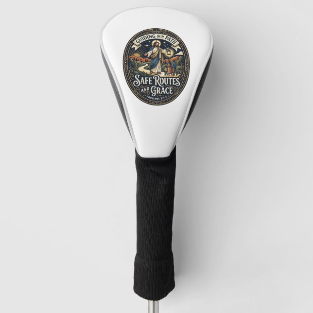 Jesus Bus Driver Transit Worker Shirt Faith Based  Golf Head Cover (Front)
