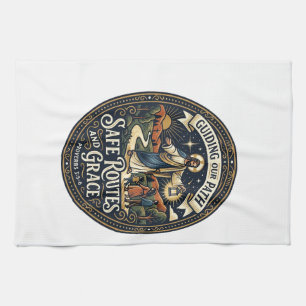 Jesus Bus Driver Transit Worker Shirt Faith Based  Tea Towel