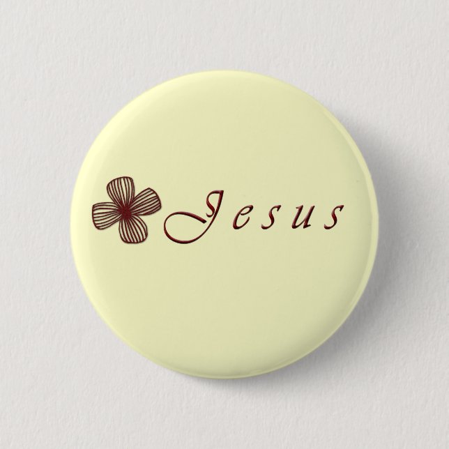 Jesus button (Front)