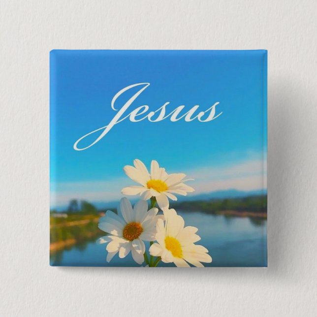 Jesus button (Front)
