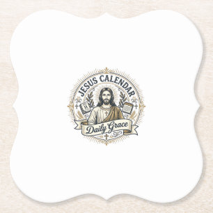 Jesus Calendar Daily Grace Jesus Calendar Daily Gr Paper Coaster
