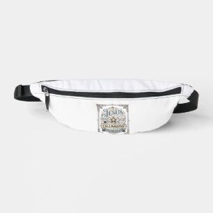 Jesus Calligraphy Sacred Lettering Jesus Calligrap Bum Bags