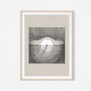 Jesus Calms Storm, DIGITAL PRINT!!, Hush Be Still, Poster