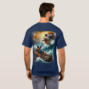 Jesus Calms the Storm – Faith-Inspired T-shirt