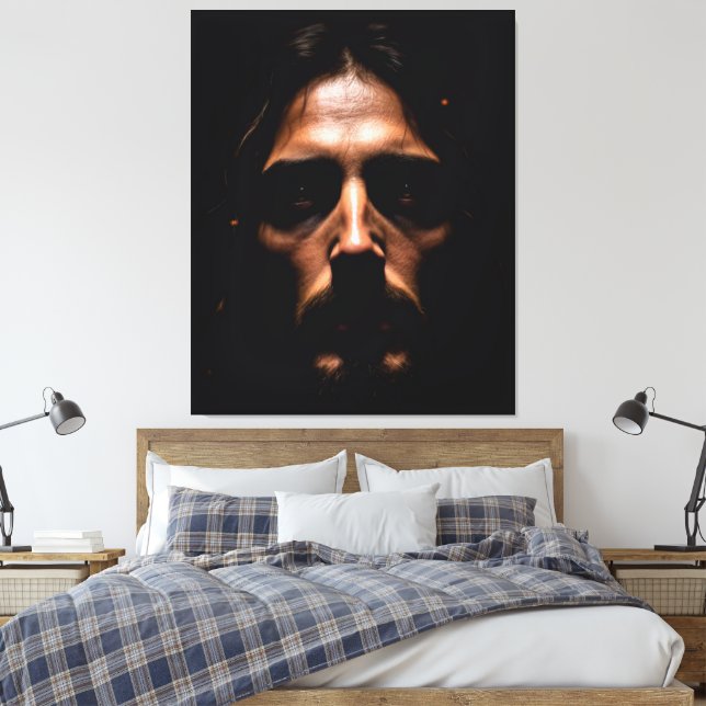 JESUS CANVAS PRINT (Insitu(Bedroom))