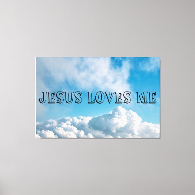 Jesus   canvas print (Front)