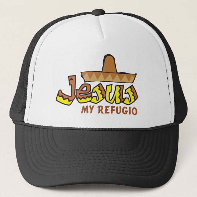 Jesus cap my I take refuge (Front)