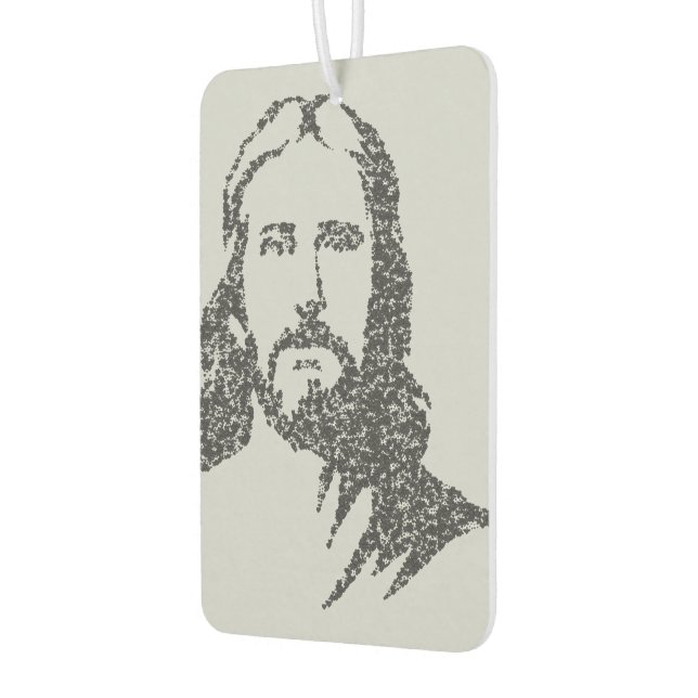 Jesus Car Air Freshener (Left)