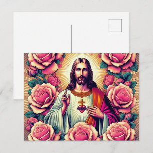 Jesus card! postcard