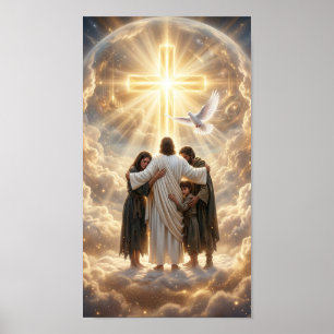 Jesus Cares Poster