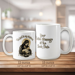 Jesus Caring Shepherd Coffee Mug