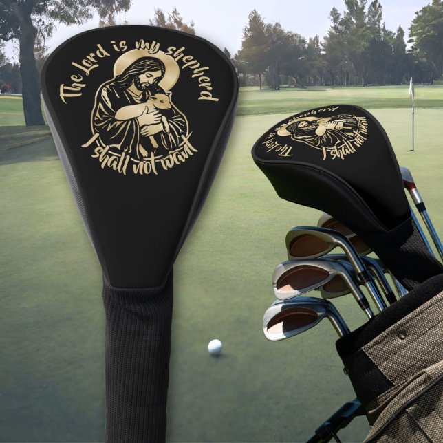 Jesus Caring Shepherd Golf Head Cover (Creator Uploaded)