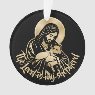 Jesus Caring Shepherd Ornament