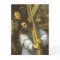 Jesus carries cross Greeting card