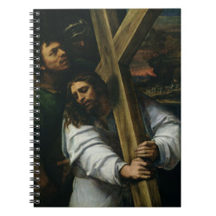 Jesus Carrying the Cross, c.1535 (oil on panel) Notebook