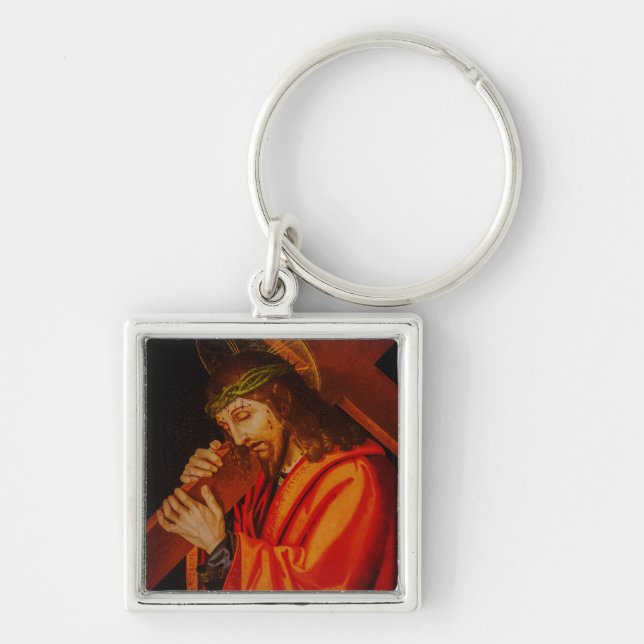 Jesus carrying the cross key ring (Front)