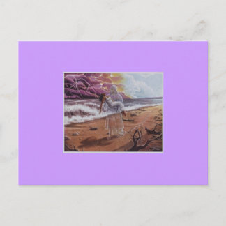JESUS carrying Woman in trouble Zazzle Postcard