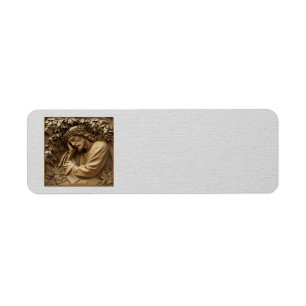 Jesus Carving Address Labels