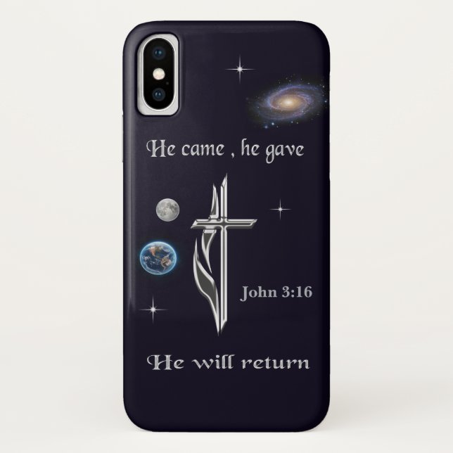 Jesus Case-Mate iPhone Case (Back)
