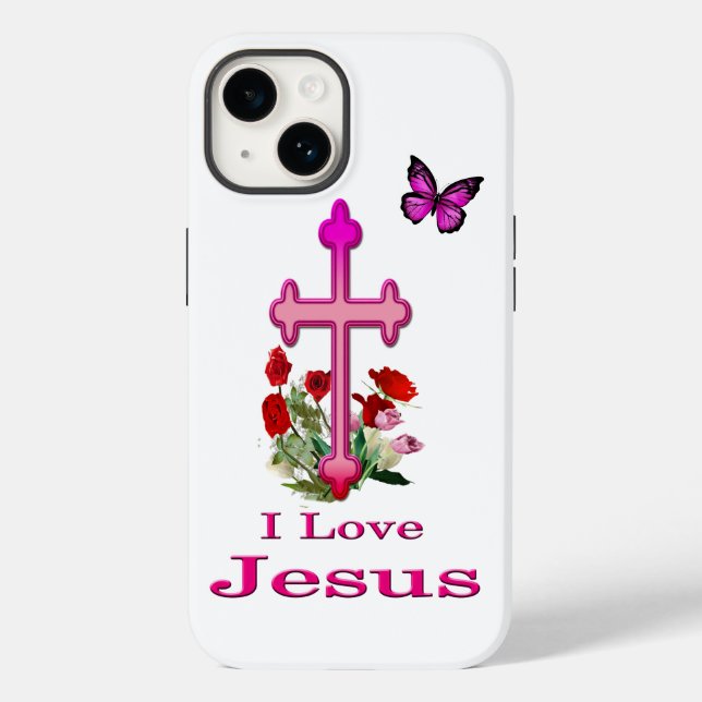 Jesus  Case-Mate iPhone case (Back)