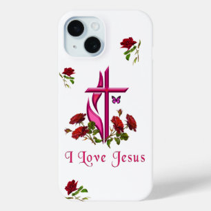 Jesus iPhone 15 case