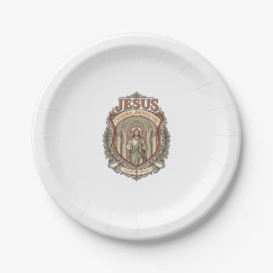 Jesus Cathedral Architecture Jesus Cathedral Archi Paper Plate