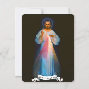 Jesus Catholic Funeral Memorial Holy Card