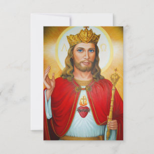 Jesus Catholic postcard