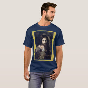 Jesus Christ 1888 by Georg Karl Franz Cornicelius T-Shirt