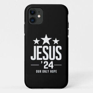 Jesus Christ 2024 President USA Election Political iPhone 11 Case