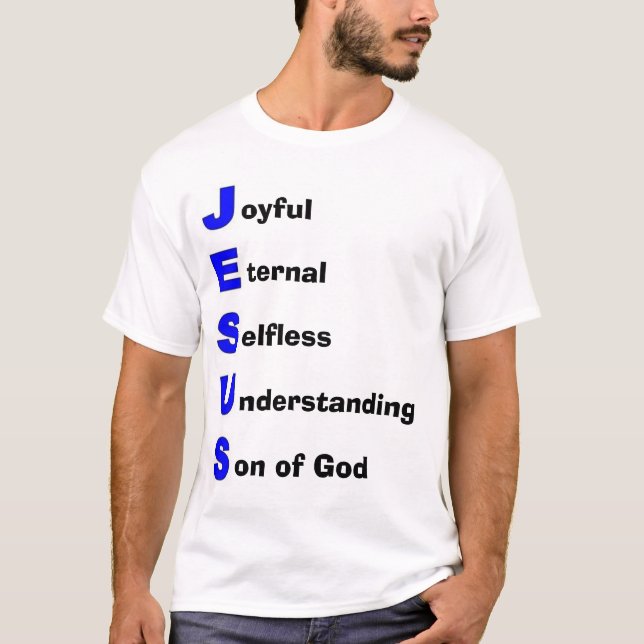 Jesus Christ Acronym T-Shirt (Front)