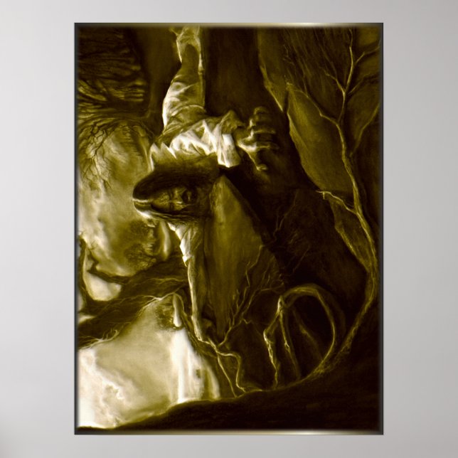 Jesus Christ Agony in the Garden of Gethsemane Poster (Front)