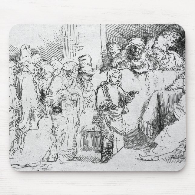 Jesus Christ among the Doctors Mouse Mat (Front)