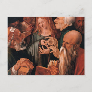 Jesus Christ among the Doctors Postcard