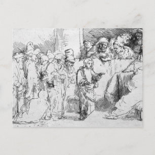 Jesus Christ among the Doctors Postcard