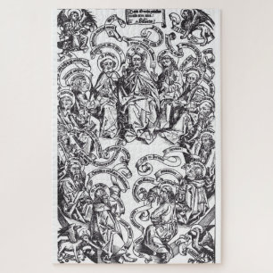 Jesus Christ and 12 Apostles Jigsaw Puzzle